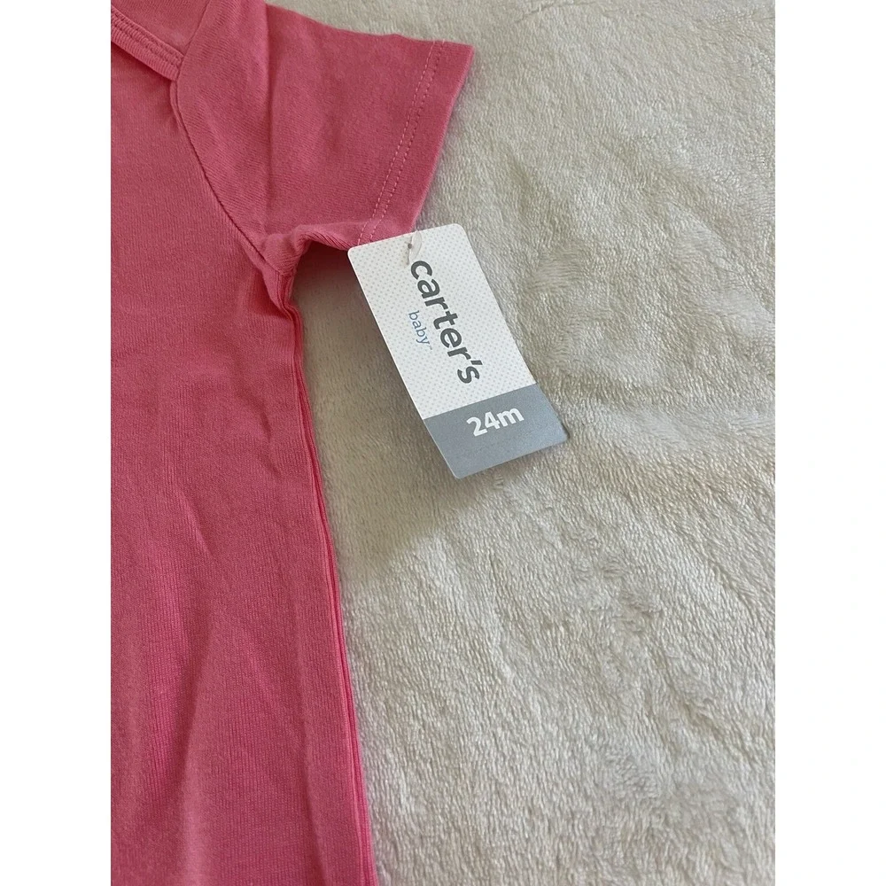 Carter's Baby Girls First Father's Day‎ Collectible 18 Months Bodysuit Pink